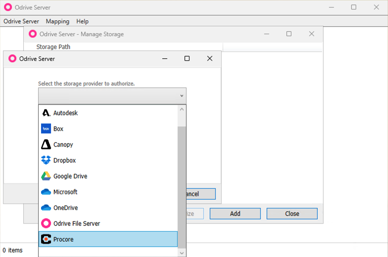 Select Provider